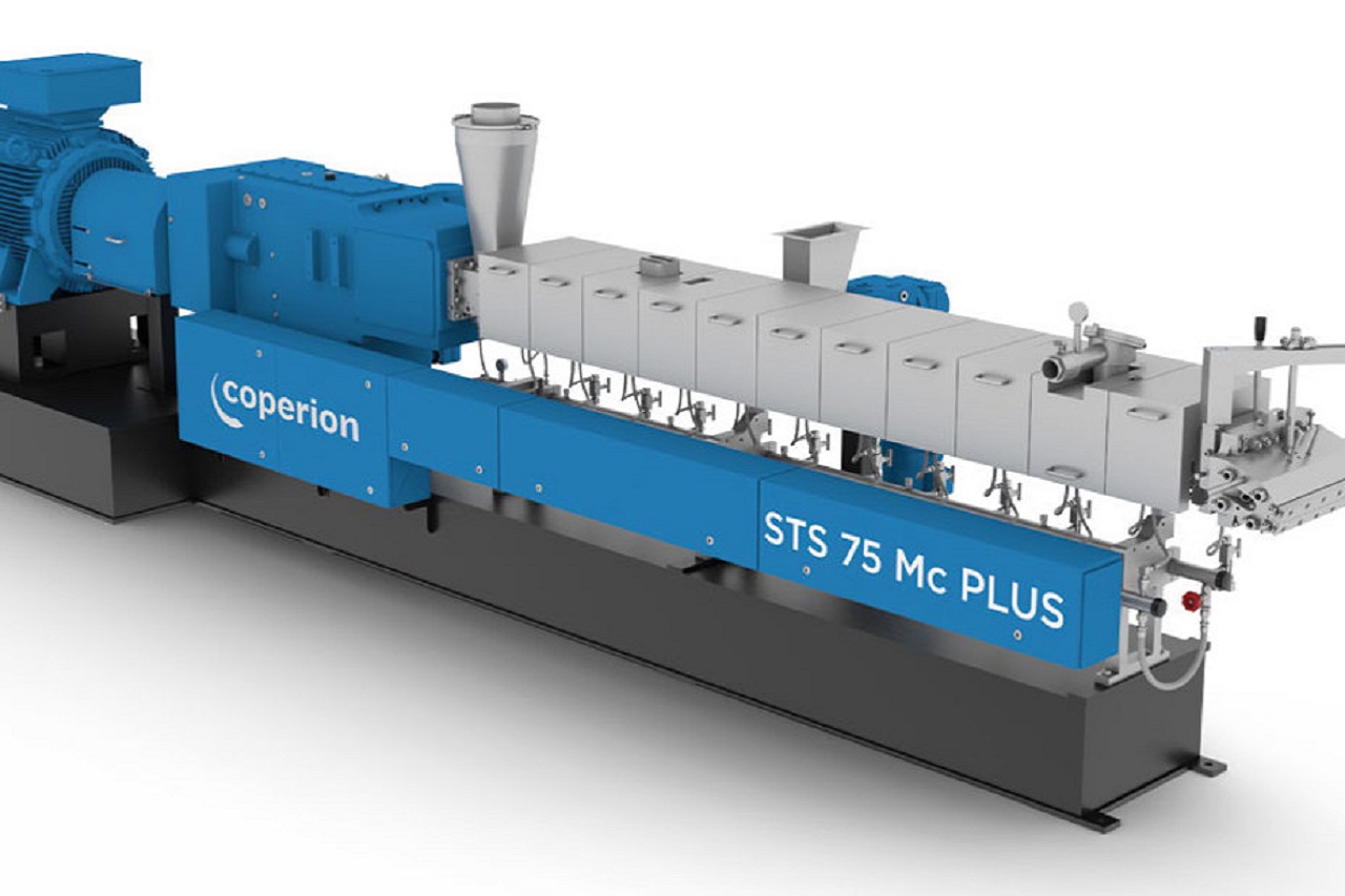 Мировой стандарт Coperion_ STS 75 Mc PLUS с оптимизированным приводом и высокой эффективностью