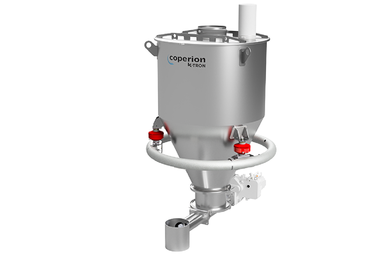 Coperion K-Tron_ модульный бункер-дозатор из нержавеющей стали для точной подачи сыпучих материалов