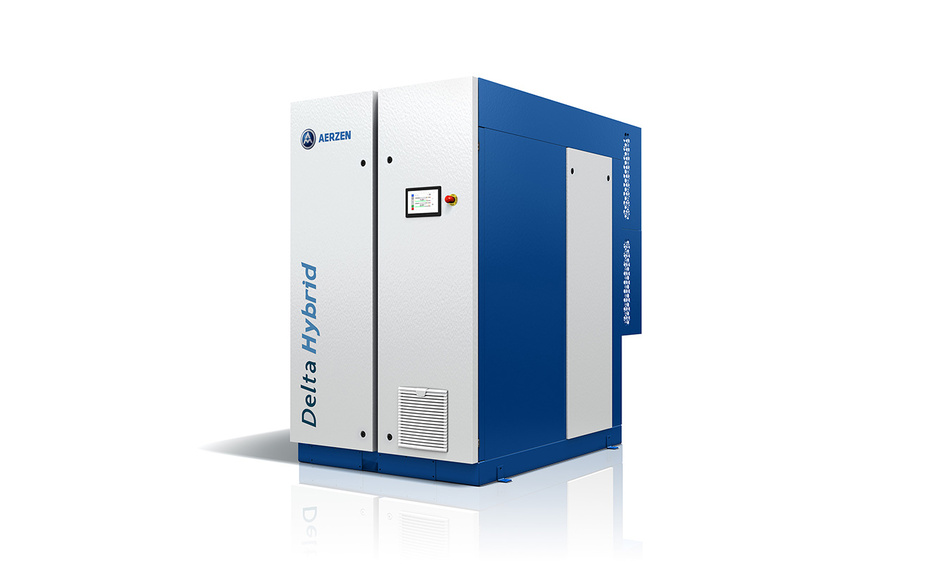 Винтовая воздуходувка AERZEN Delta Hybrid для энергоэффективного пневмотранспорта сыпучих материалов
