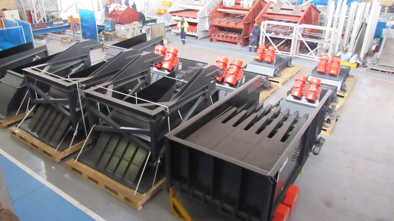 Schenck heavy duty vibrating feeder