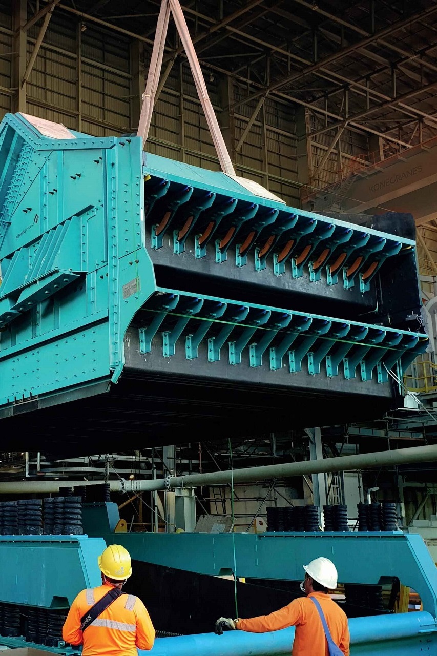 Schenck Process heavy duty feeder