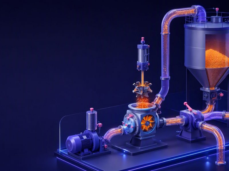 Обложка дайджеста: итоги POWTECH 2026 — пневмотранспорт, затворы, воздуходувки