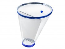 Прозрачный вентилируемый промежуточный бункер BFM® Venting Surge Hopper Connector