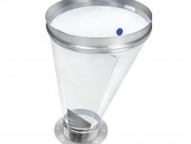 Прозрачный вентилируемый промежуточный бункер BFM® Venting Surge Hopper Connector