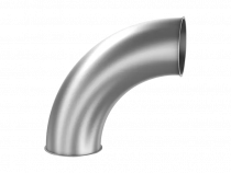 Отвод трубы R = 2 D, 90°