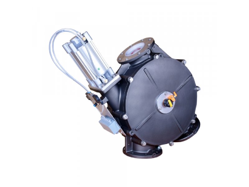 Двухканальный Переключатель потока барабанного типа типа DTD (Drum Type Diverter)