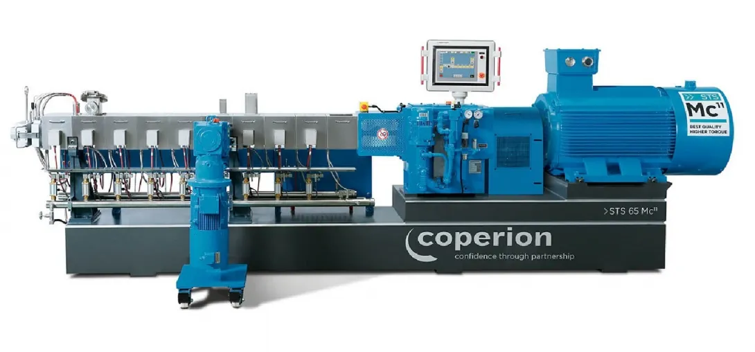 Coperion STS 65 Mc¹¹_ производительная технологическая линия для пищевой и минеральной промышленности — от сырья до готового продукта